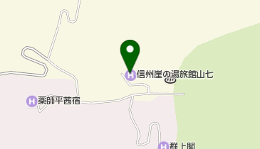 山七旅館の地図画像