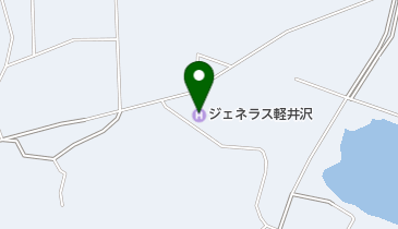 ジェネラス軽井沢の地図画像