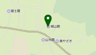 ホテル城山館の地図画像