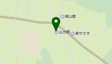 山光館の地図画像