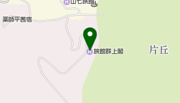 崖の湯温泉群上閣の地図画像