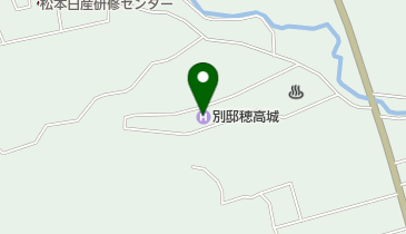 別邸穂高城の地図画像