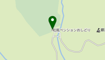 和風ペンションおしどりの地図画像