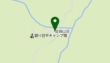 村営金峰山荘の地図画像