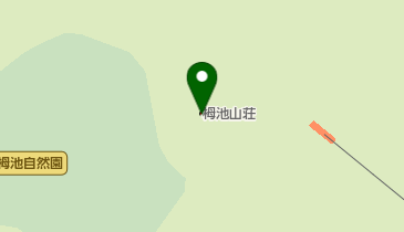 栂池山荘の地図画像