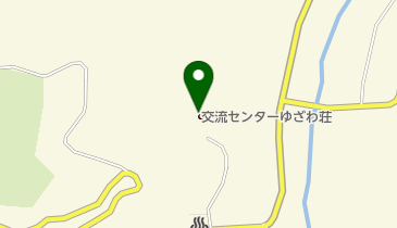 交流センターゆざわ荘の地図画像