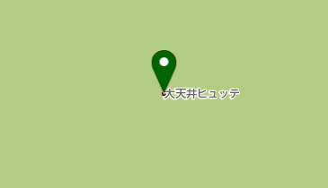 大天井ヒュッテの地図画像