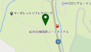 ロッヂすいしゃの地図画像