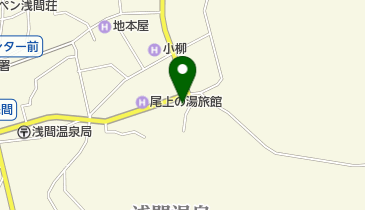 浅間温泉椿の湯の地図画像