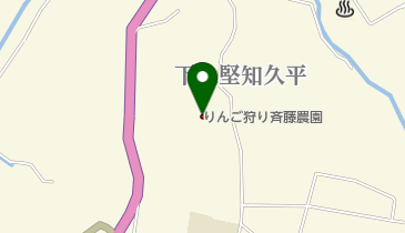 りんご狩り斉藤農園の地図画像