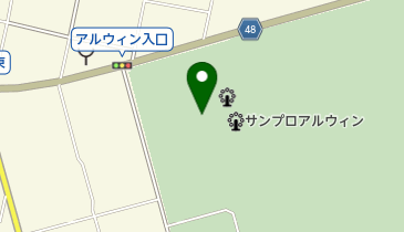 サンプロアルウィンの地図画像