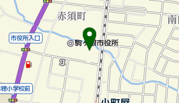 駒ヶ根市市民体育館の地図画像