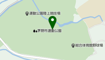 茅野市総合体育館の地図画像