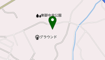 東御中央公園第二体育館の地図画像