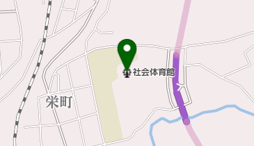 上松町社会体育館の地図画像