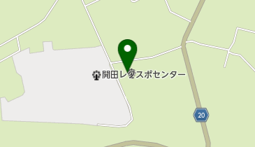 開田高原体育館の地図画像