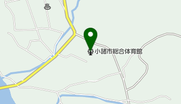 小諸市総合体育館の地図画像