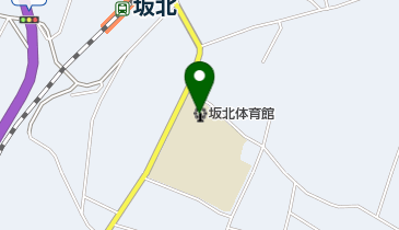 坂北体育館の地図画像
