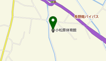 小松原体育館の地図画像