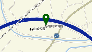 塩崎体育館の地図画像