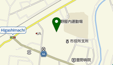 豊野体育館の地図画像
