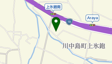 川中島体育館の地図画像