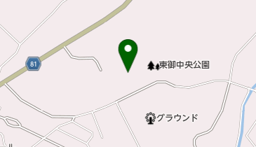 東御中央公園第一体育館の地図画像