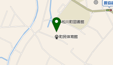松川町町民体育館の地図画像
