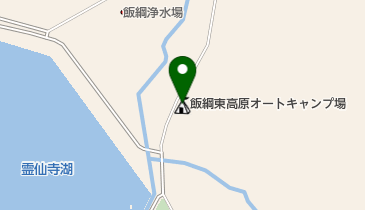 飯綱東高原オートキャンプ場の地図画像