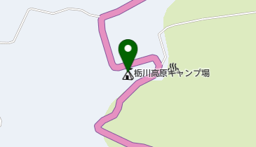 栃川高原キャンプ場の地図画像
