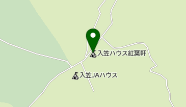 入笠ハウス紅葉軒の地図画像