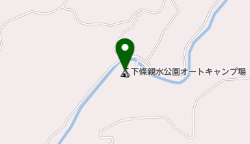 下條親水公園オートキャンプ場の地図画像