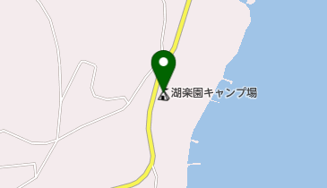 湖楽園キャンプ場の地図画像
