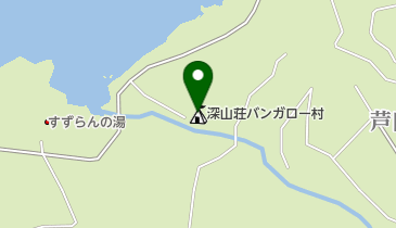 深山荘バンガロー村の地図画像