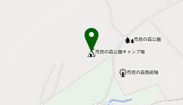 上田市市民の森公園キャンプ場の地図画像