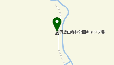 野底山森林公園キャンプ場の地図画像