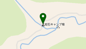 蛇石キャンプ場の地図画像
