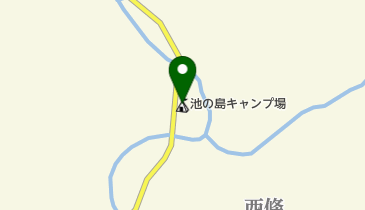 池の島キャンプ場の地図画像