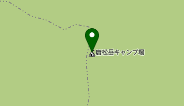 唐松岳キャンプ場の地図画像