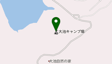 大池キャンプ場の地図画像