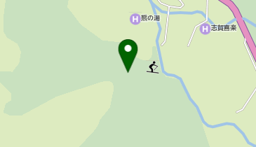 志賀高原熊の湯キャンプ場の地図画像