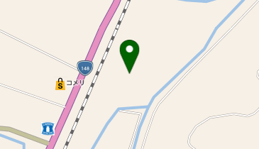 白馬農場グランピングの地図画像