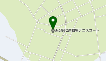 追分第2運動場テニスコートの地図画像