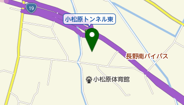 小松原運動場テニスコートの地図画像