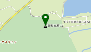 蓼科高原カントリークラブの地図画像