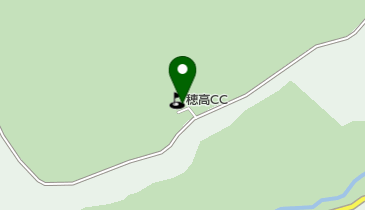 穂高カントリークラブの地図画像