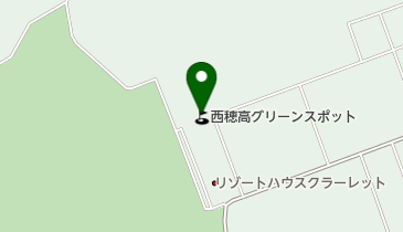 西穂高グリーンスポットの地図画像