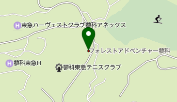フォレストアドベンチャー・蓼科の地図画像