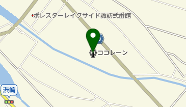 ココレーン諏訪店の地図画像