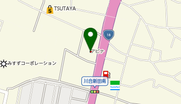 アピナ長野大橋店の地図画像